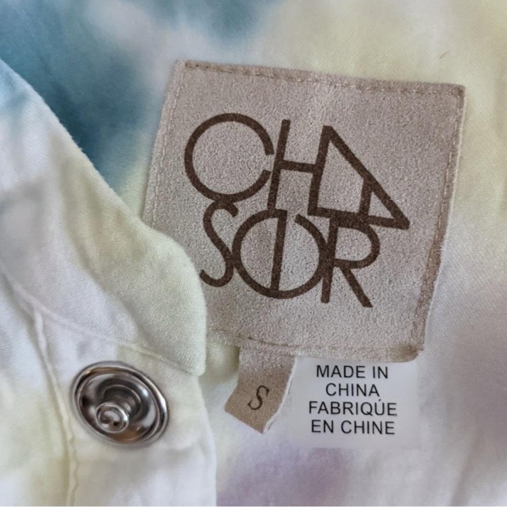 CHASER Heirloom Tie-Dye Button-Up Romper Size Small— Super Cute and Soft!!! - Picture 7 of 8